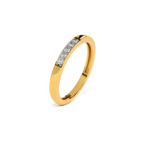 Linear Spark 9KT Gold Lab Grown Diamond Ring – PALMONAS