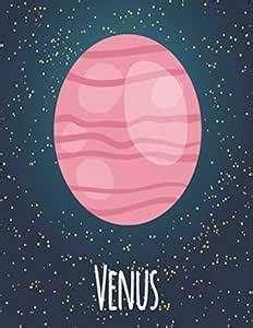 Venus: Venus cover and Dot Graph Line Sketch pages, Extra large (8.5 x ...
