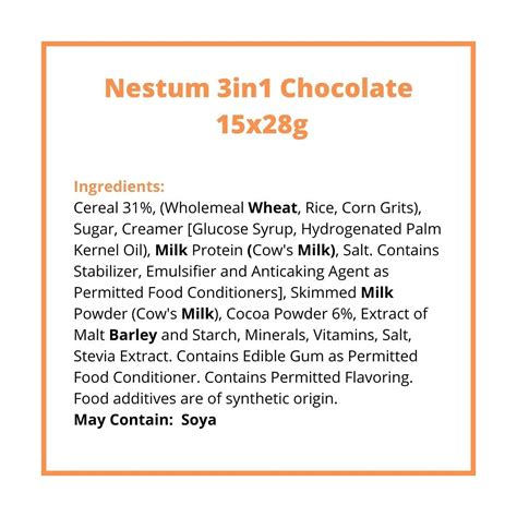 Nestle Nestum Nestum 3-in-1 Cereal Milk Drink Bundle - Low Fat, India ...