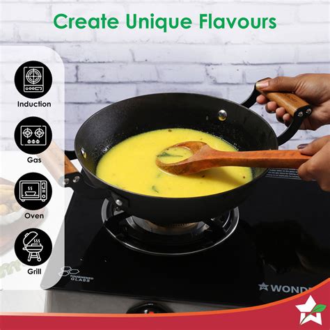 Shop Ferro Cast-Iron Frying Pan 26cm Online @ Best Price – Wonderchef Ind