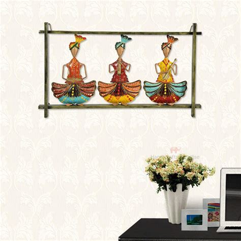 Handicrafts Paradise Wrought Iron Decorative Wall Decor Tribal ...