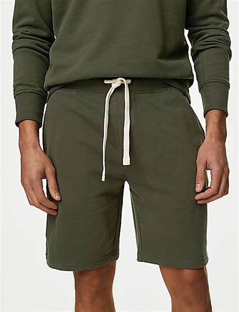 Buy Pure Cotton Drawstring Jersey Shorts at Marks & Spencer