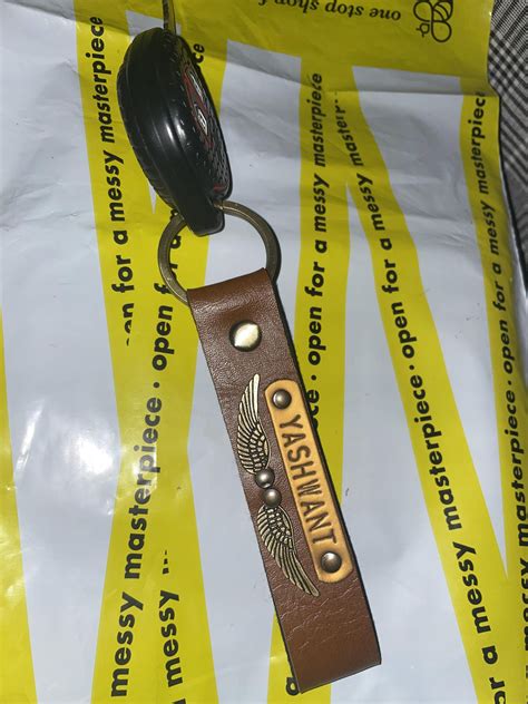 Buy Brown Keychain Online - The Messy Corner