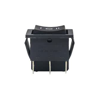 SE288 Rocker Switch 16A DPDT Momentary 3 Position 6Pin 16A 250V AC ...