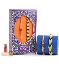 Phool Rakhi Gift Box for Brother I Rakshabandhan Gift - 7 Premium Item ...