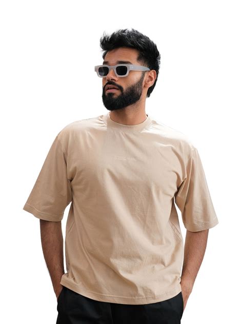 Everyday Oversized Tee - Beige – URBAN NEEDS