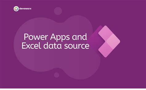 Image result for Power Apps Excel Data Source
