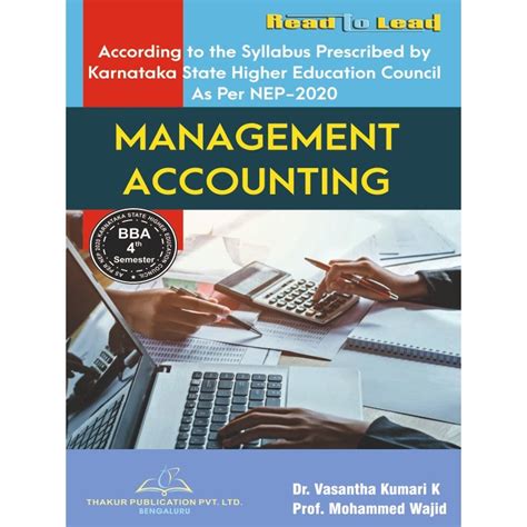 MANAGEMENT ACCOUNTING | karnataka University BBA 4th Semester Book by ...