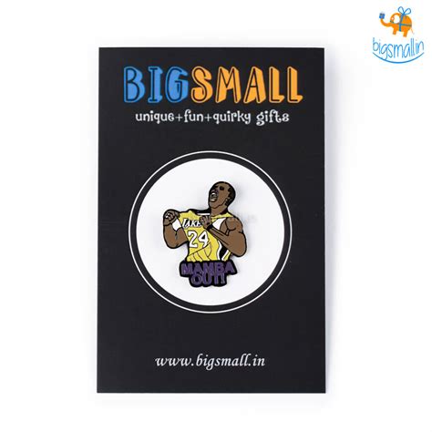 Buy Kobe Bryant Lapel Pins (Set Of 2) Online In India – Bigsmall.in