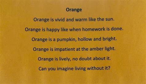 Image result for Color Poems. Examples