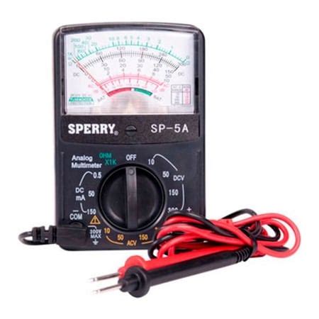 Del City Div Of Actuant 5 Function Analog Multimeter HSP5 | Zoro