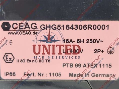 CEAG GHG5164306R0001 SOCKET | United Marine Services