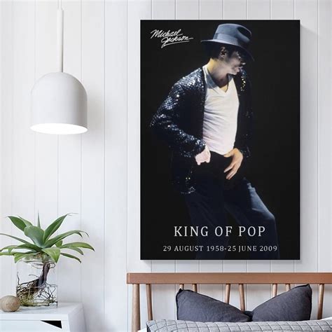 Rock Posters The Pop King Michael-Jackson Art Posters sold by Lashaunda ...
