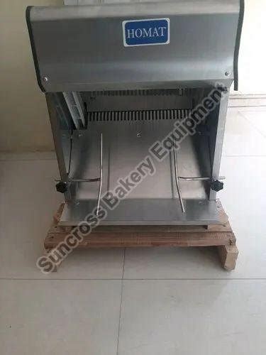 Stainless Steel Rusk Slicer Machine Manufacturer, Supplier from Durg