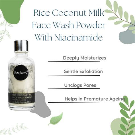 EcoBerry Milk Face Wash: Natural Powder-to-Cream Cleanser