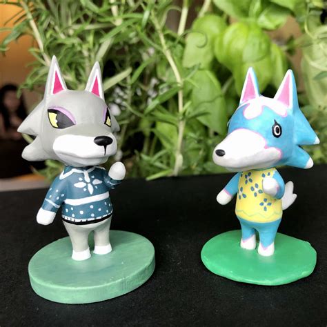 🐺 Animal Crossing Wolf・Free STL File for ・Cults