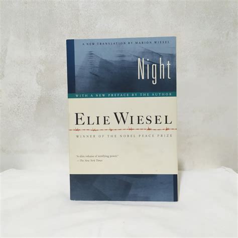 Night by Elie Wiesel, Hobbies & Toys, Books & Magazines, Fiction & Non-Fiction on Carousell