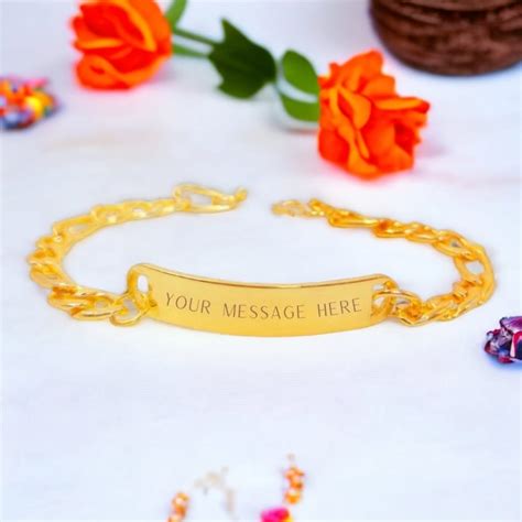 Customized Rakhi Personalized Bracelet-Raksha Bandhan Gift – Nutcase