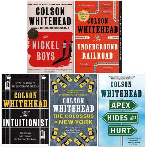 Colson Whitehead Collection 5 Books Set (The Nickel Boys, The ...