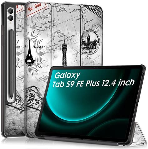 Robustrion Cover for Samsung Tab S9 FE Plus 12.4" Cover Case Flip Stand ...