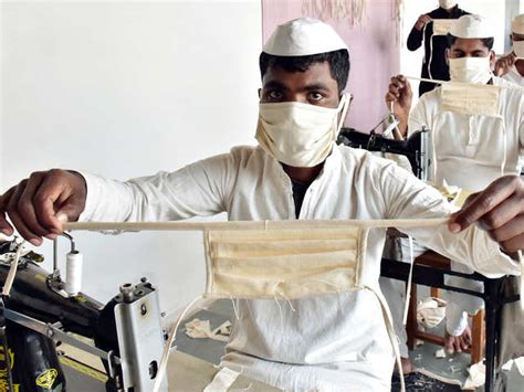 Spreading awareness - Jails manufacture masks to curb virus outbreak ...