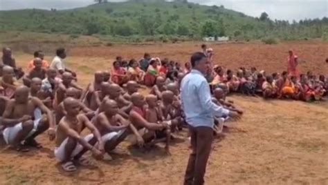 Forty family members shave heads in purification ritual after tribal ...