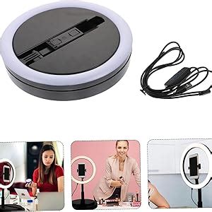 Store2508 Selfie Ring Light for Video Conference Foldable LED Ring ...