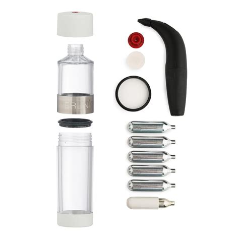 Buy Perlini Cocktail Carbonating System, Home Mixology Kit, for ...