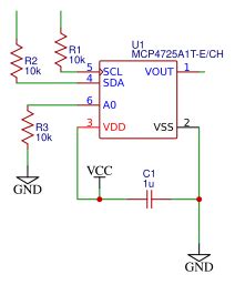 Image result for MCP4725 Default Address Modification