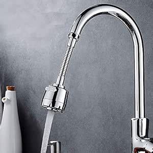Tallin 360 Faucet Adapter Included and Stainless Steel Chrome Finish ...