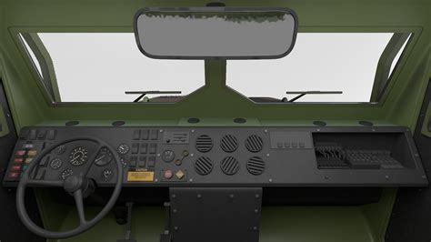 3D OshKosh MTVR MK23 6x6 Cargo Truck model | 3D Molier International