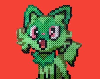 Buy Sprigatito Perler Online In India - Etsy India