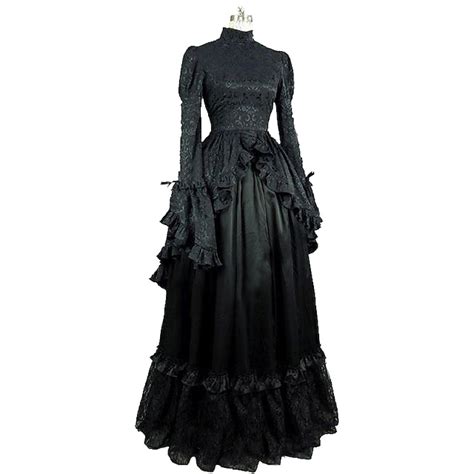 Rococo Victorian Ball Gown Party Costume Masquerade Prom Dress ...