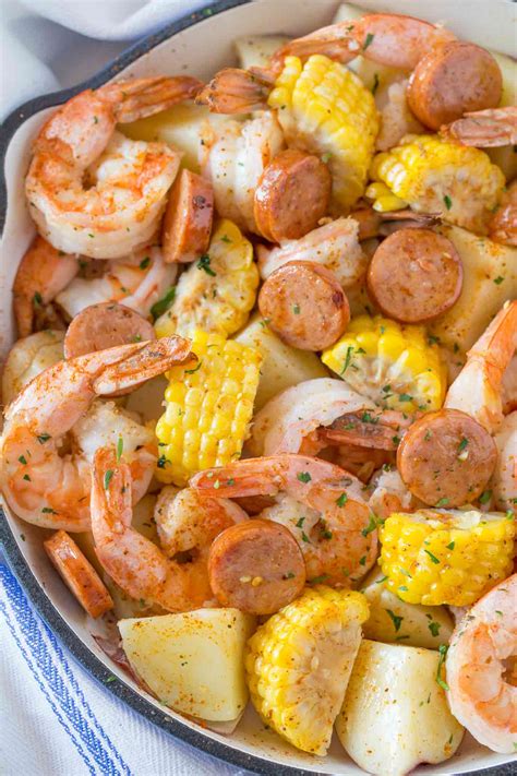 Easy Shrimp Boil Recipe {Seafood Boil} - Dinner, then Dessert