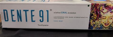 Buy Dente91 Cool Mint Toothpaste| Sensitivity Relief | Repairs Cavities ...