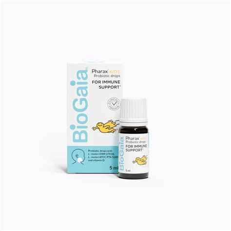 Pharax kids Vitamin D: Immune system booster | BioGaia UK
