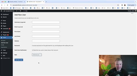 WordPress User Create 的图像结果