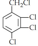 An aromatic compound C7H6Cl2(A), gives AgCl on boiling with alcoholic ...