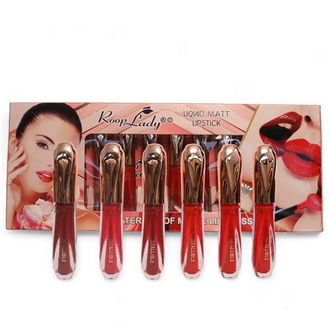 Roop Lady All Day Rich Colour Long Lasting Liquid Matte Lipstick for W ...