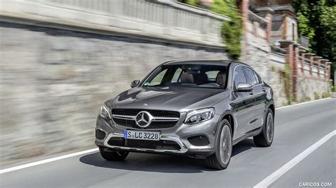 2017 Mercedes-Benz GLC 250 d 4MATIC Coupe (Diesel; Color: Selenite Grey) - Front | HD Wallpaper #109