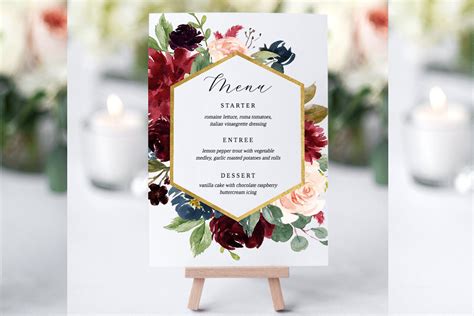 Image result for Burgendy Color Menu