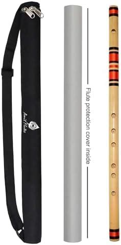Amit Flutes D Medium Carnatic Handcrafted Bamboo Flute Indian Classical ...