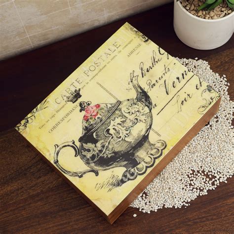 The Royal Stamp- Wooden Box – HomeCollective
