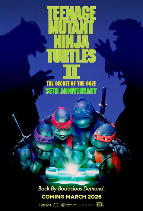 Teenage Mutant Ninja Turtles II: The Secret of the Ooze 35th ...