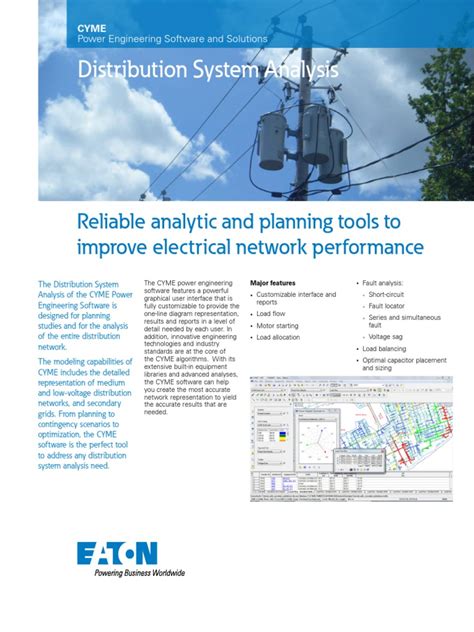 Image result for Cyme Power Flow GUI
