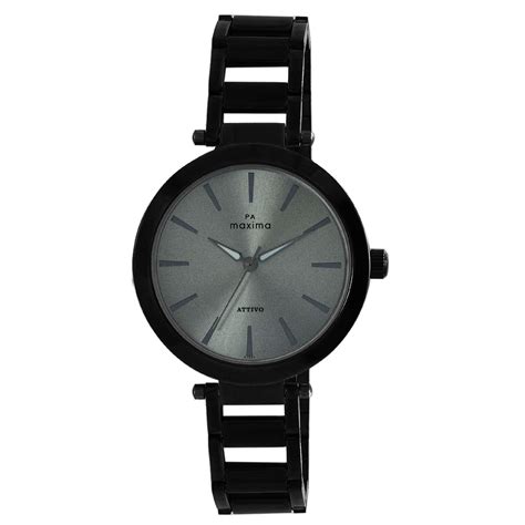 Maxima ATTIVO Women Grey Dial Analogue Watch - 61941CMLB