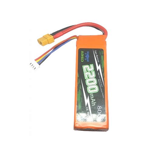 ABSD LiPo Battery 11.1V 2200MAH 3S 25C