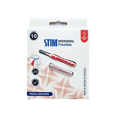Buy STIM INTERDENTAL FLEXIBLE INTERDENTAL |10 BRUSHES|SIZE: ISO-2 FOR ...