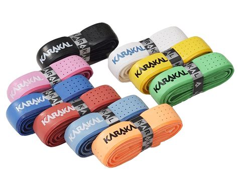 Buy Karakal PU Super Tribal Replacement Grip Pack of 4 (Colors may vary ...
