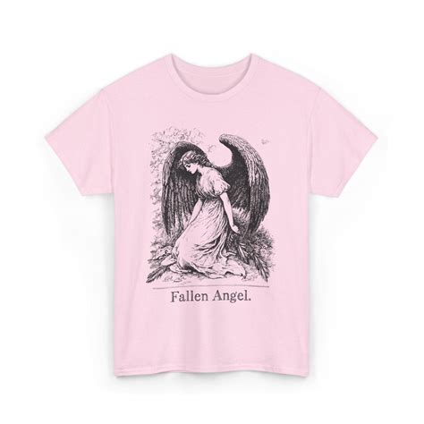 Fallen Angel Shirt Gothic Fairycore Aesthetic Tee Pastel Goth Dark ...